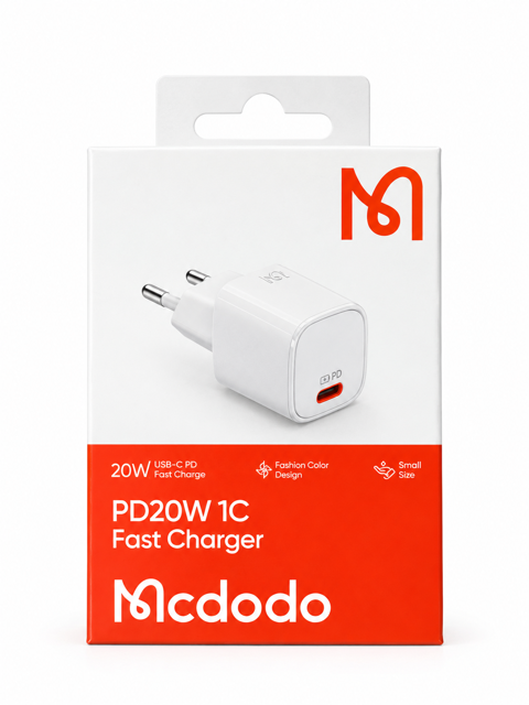شارژر دیواری مک دودو Mcdodo با توان ۲۰ وات